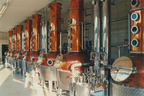 Nouvelle construction de la distillerie