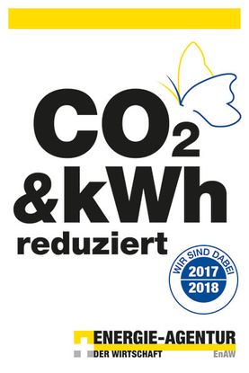 Co2 & kWh reduziert - EnAW
