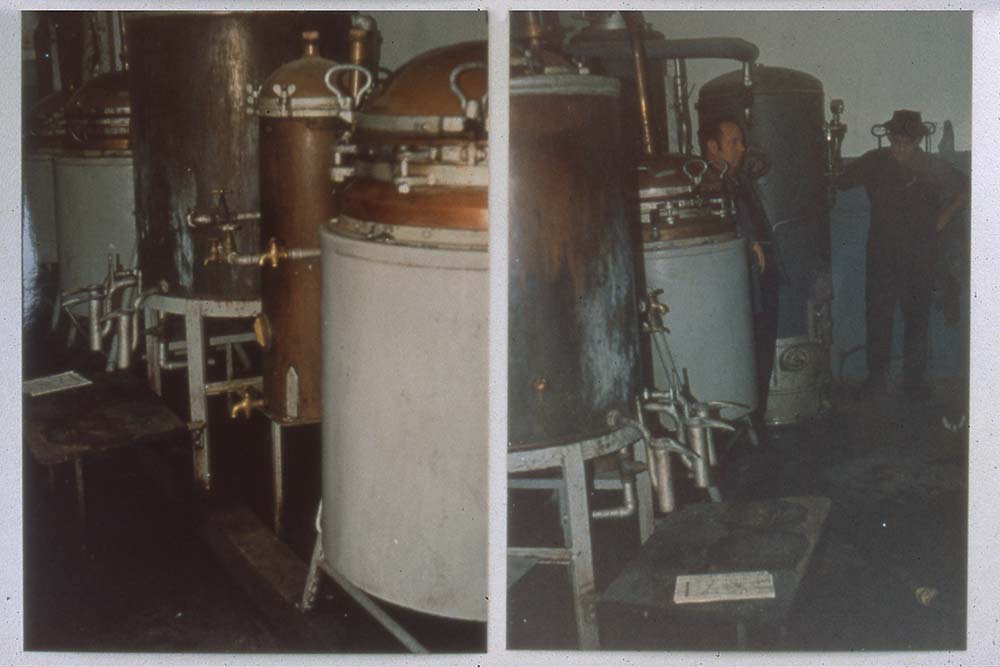 Erweiterung der Distillerie 1954