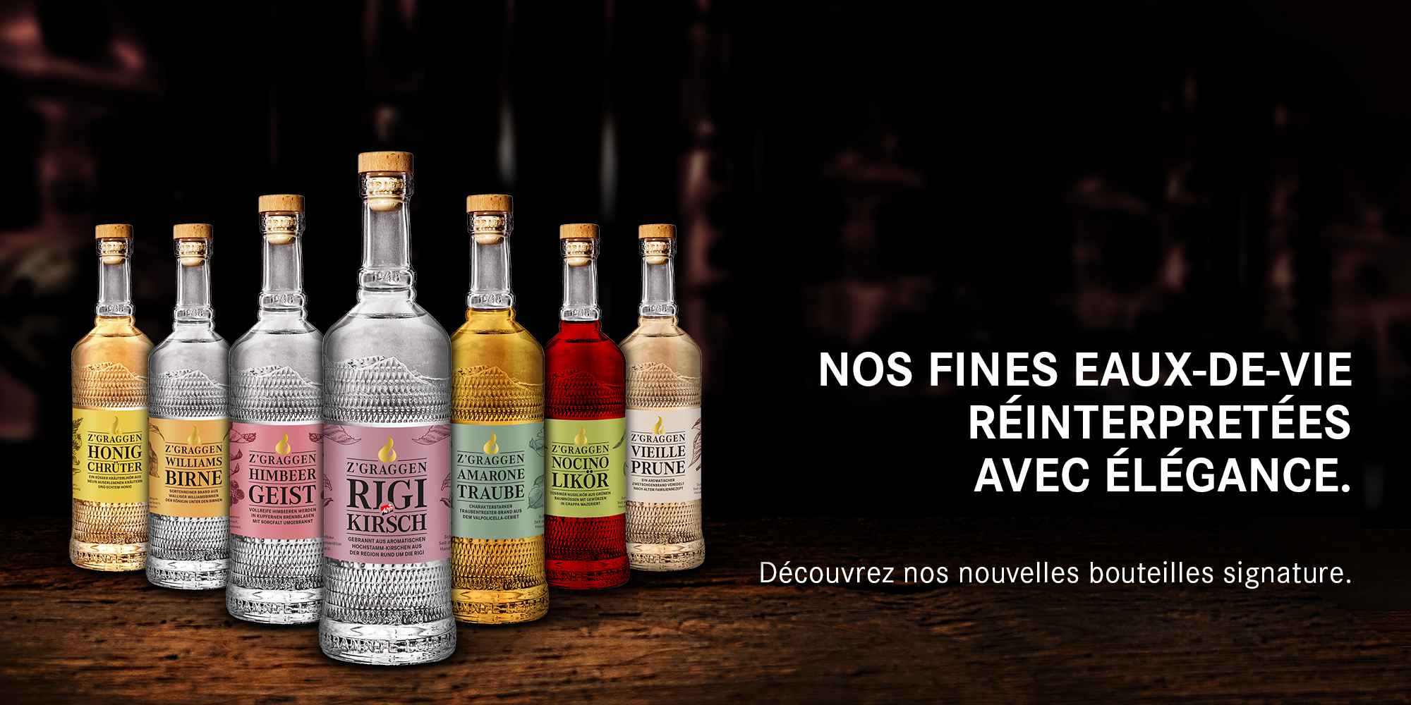 Découvrez nos nouvelles bouteilles signature. Découvrez nos nouvelles bouteilles signature.